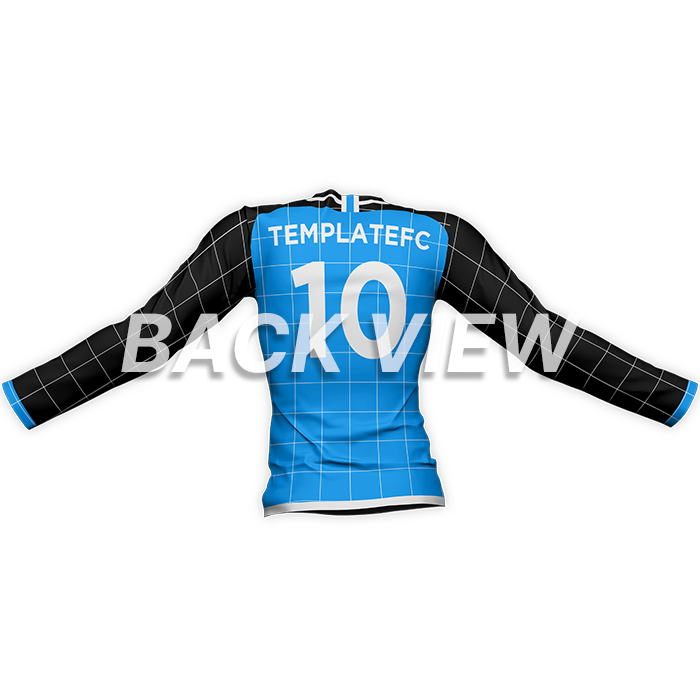 Action Soccer/Football Jersey Template Mockup Back