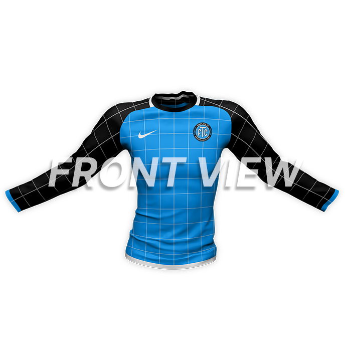 Action Soccer/Football Jersey Template Mockup Front