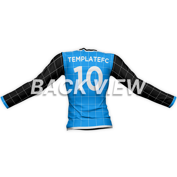 Action Soccer/Football Jersey Template Mockup Back