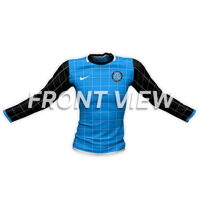 Action Soccer/Football Jersey Template Mockup Front