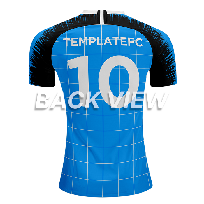 Standard Soccer/Football Jersey Mockup Back