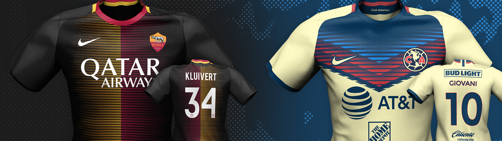Roma & Club America Concept Kits