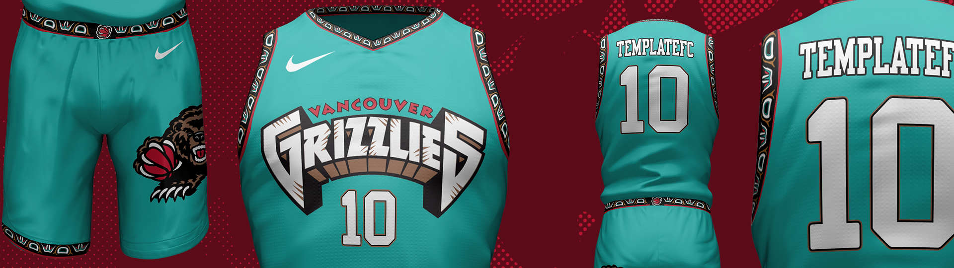 Download Basketball Full Jersey Template Mock-Up - Template FC