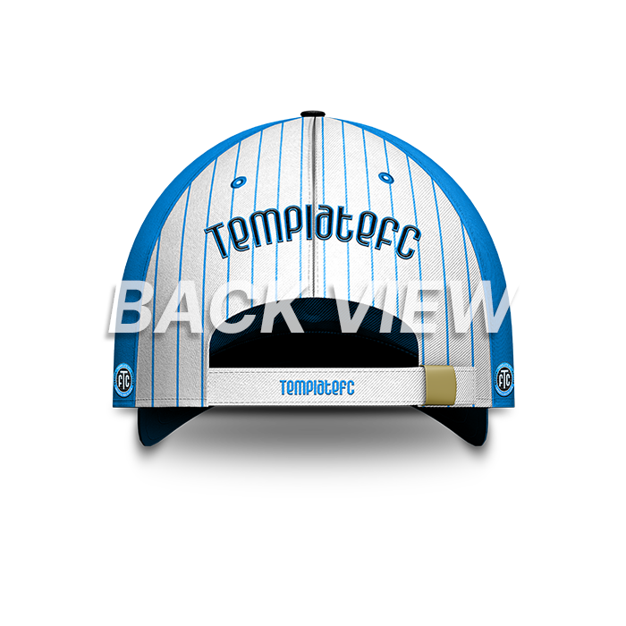 Baseball Hat Mockup Template Back View