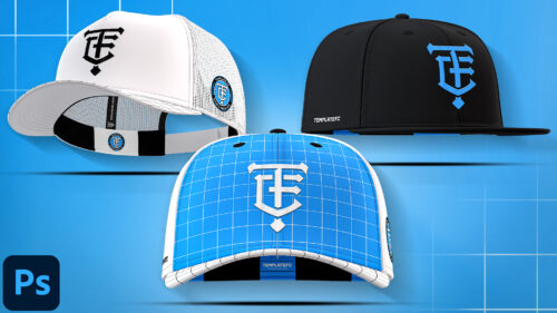 Baseball Hat Mock-up Templates