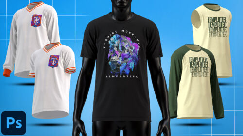 T-Shirt Builder Mock-up Templates