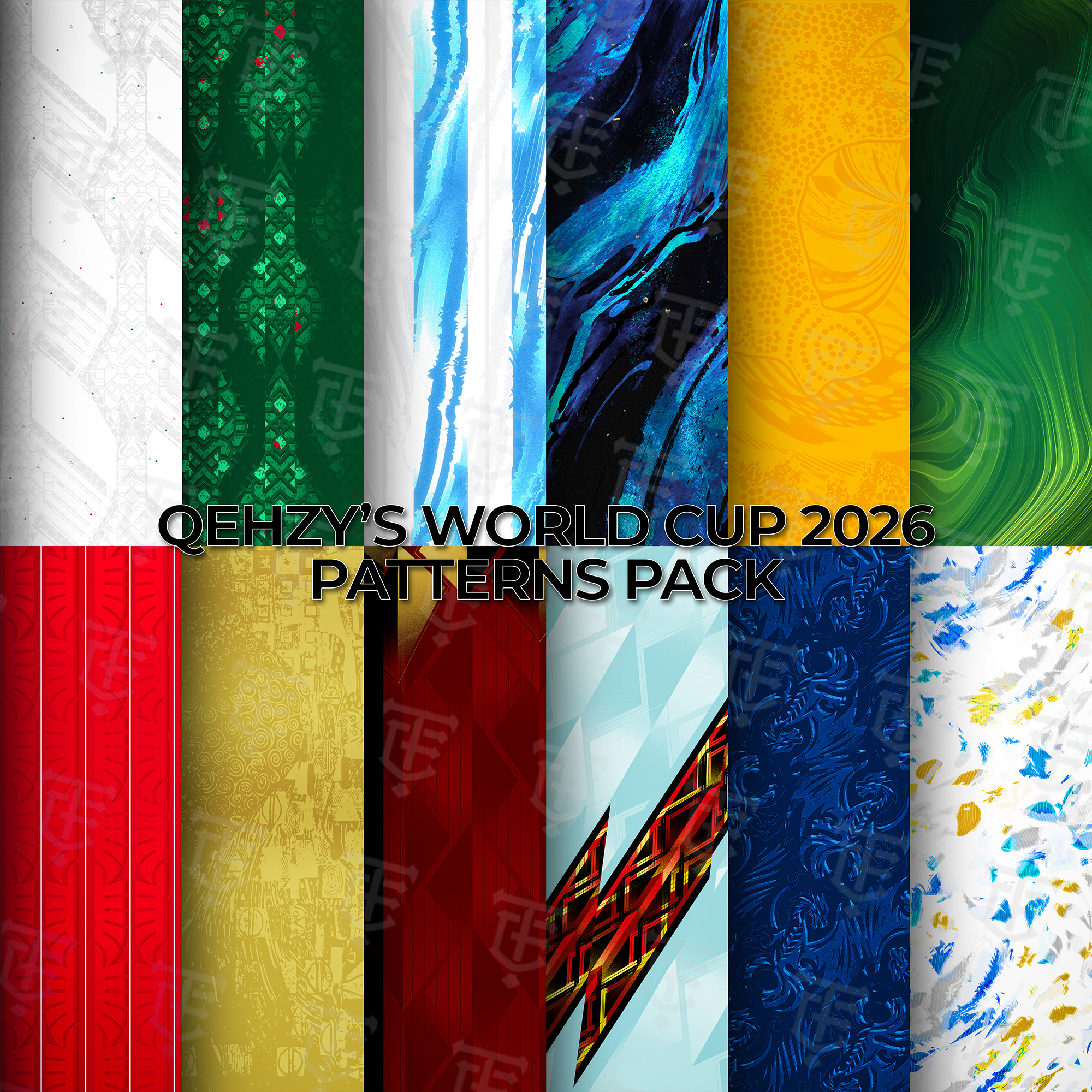 Qehzy's World Cup 2026 Kit Patterns Pack - Image 3