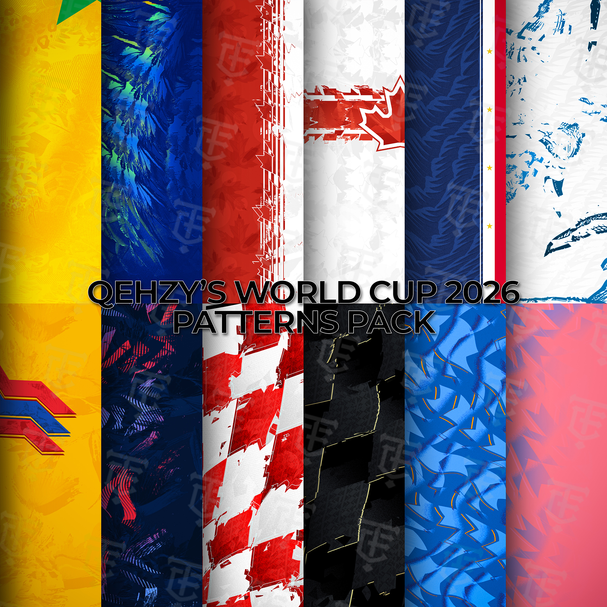Qehzy's World Cup 2026 Kit Patterns Pack - Image 4