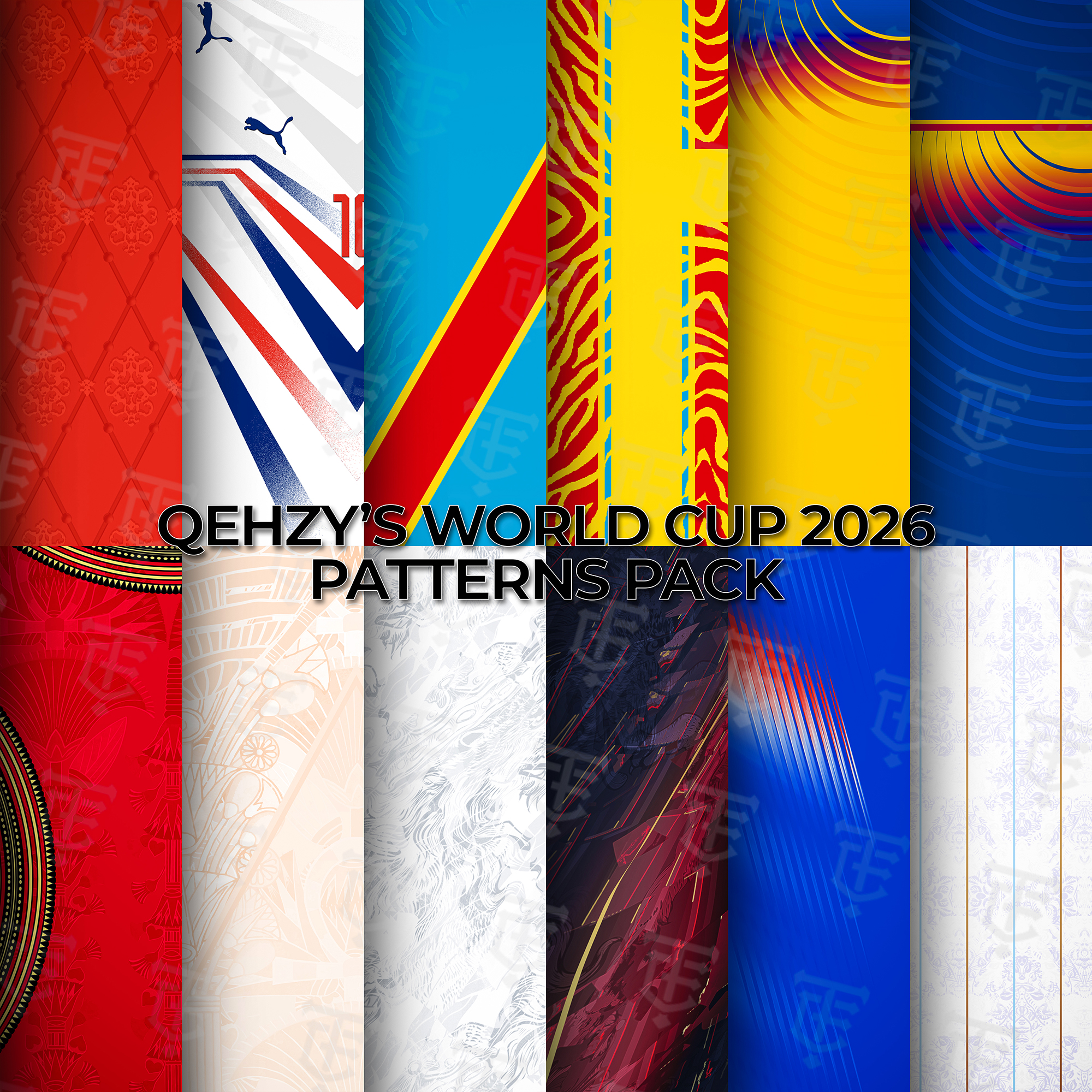 Qehzy's World Cup 2026 Kit Patterns Pack - Image 5