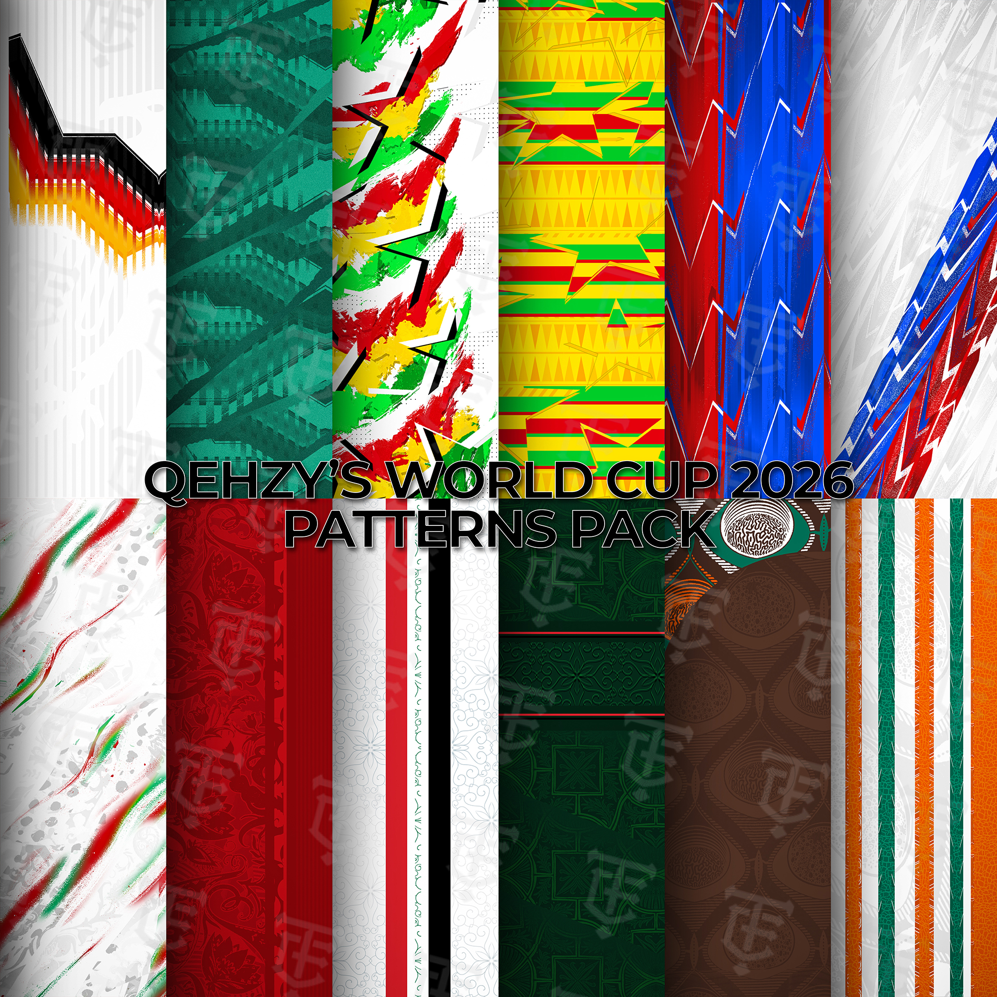Qehzy's World Cup 2026 Kit Patterns Pack - Image 6
