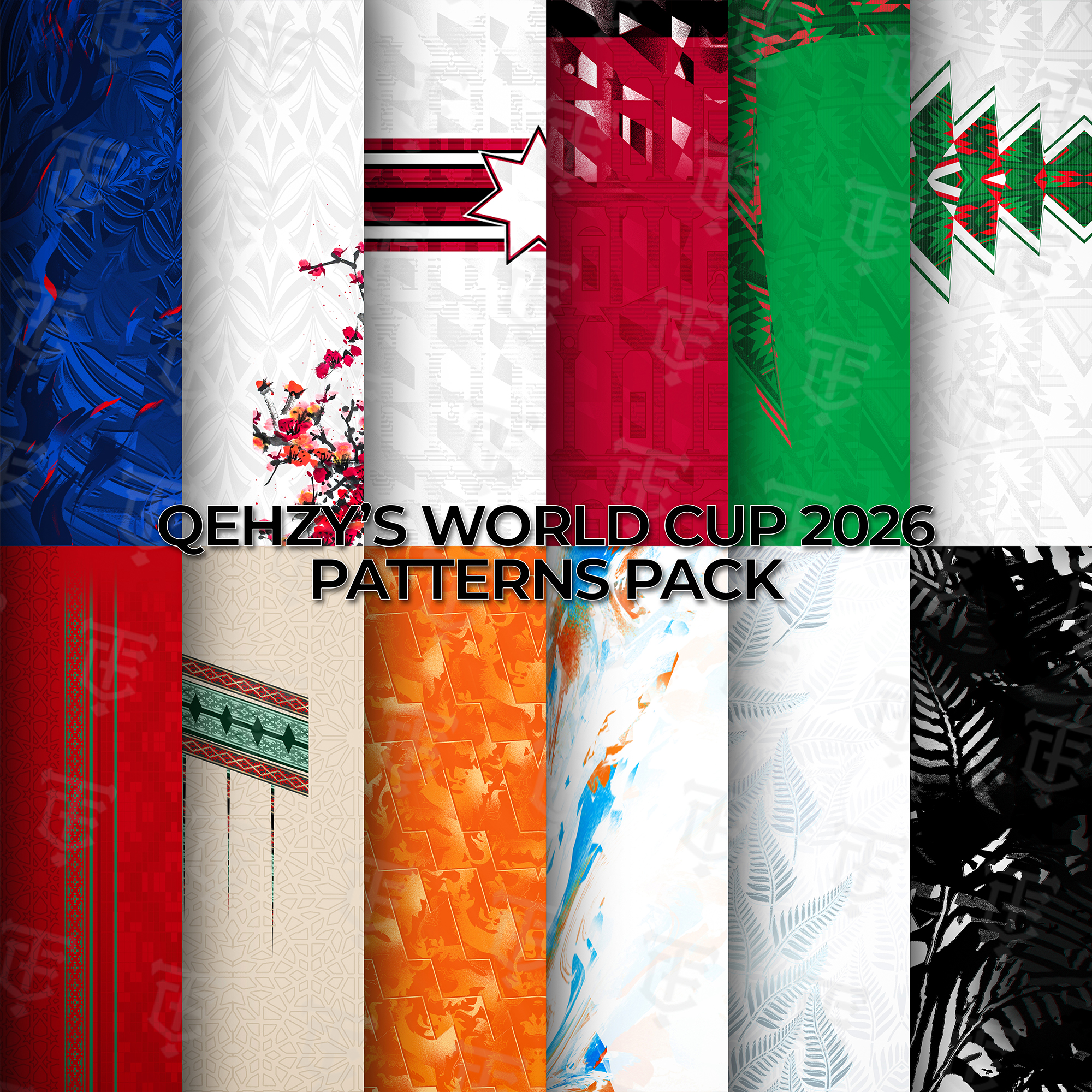Qehzy's World Cup 2026 Kit Patterns Pack - Image 7