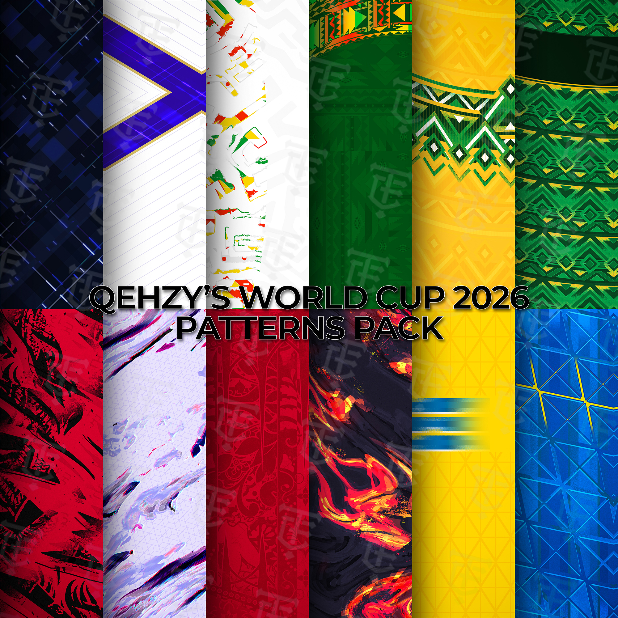 Qehzy's World Cup 2026 Kit Patterns Pack - Image 9